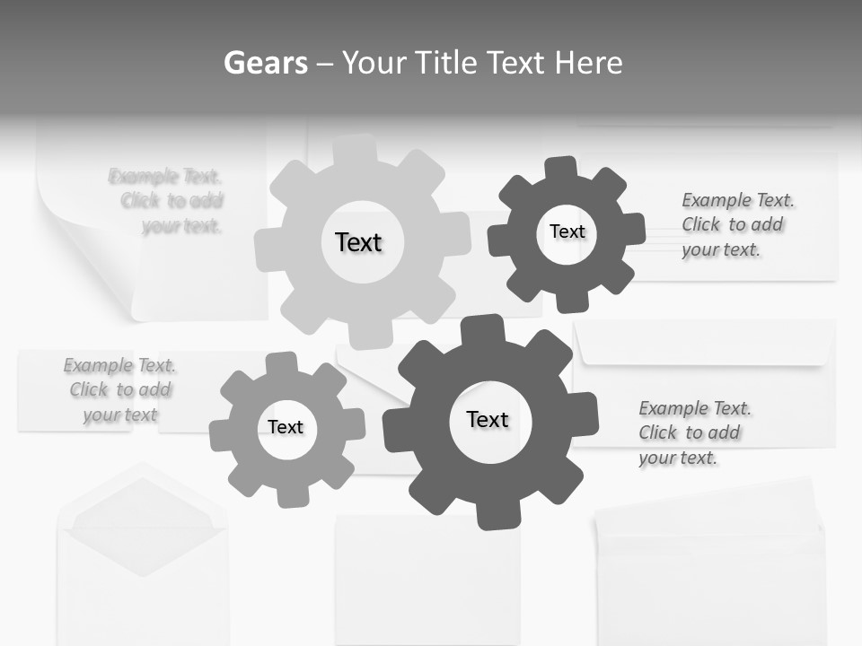 Zigzag Fold Promotion PowerPoint Template