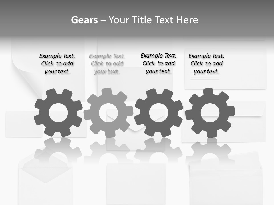 Zigzag Fold Promotion PowerPoint Template