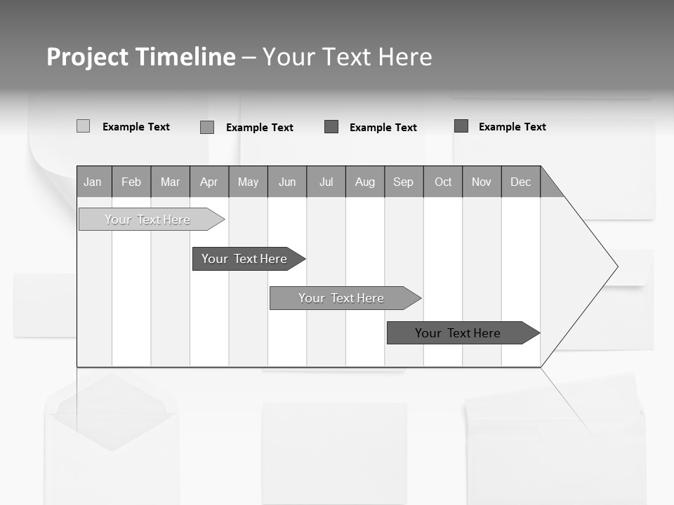 Zigzag Fold Promotion PowerPoint Template