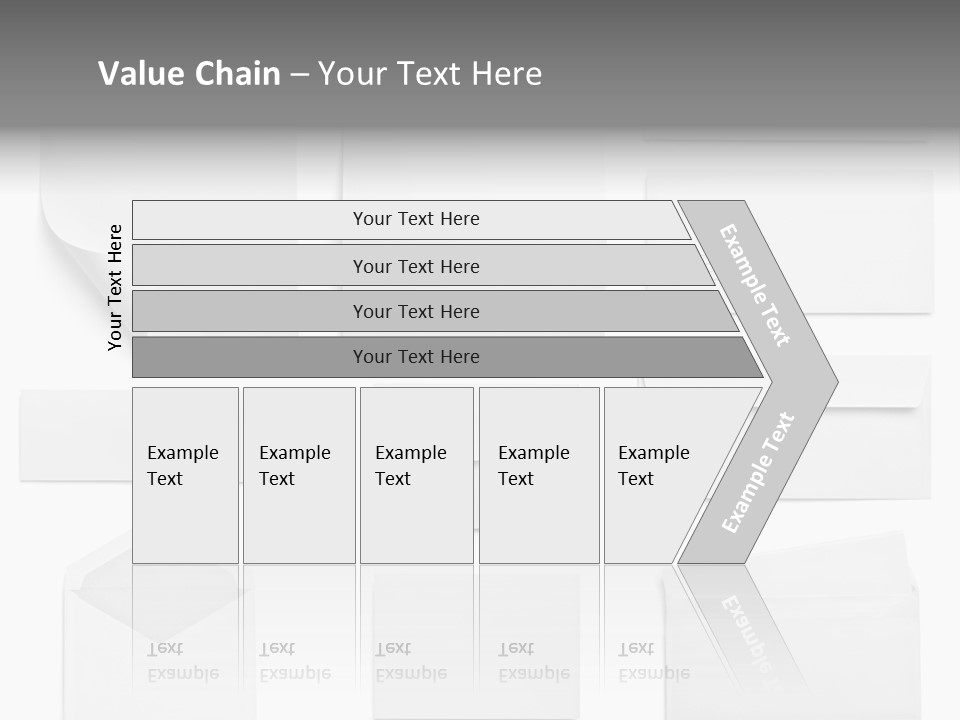 Zigzag Fold Promotion PowerPoint Template