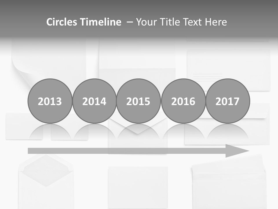 Zigzag Fold Promotion PowerPoint Template