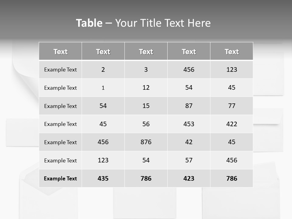 Zigzag Fold Promotion PowerPoint Template