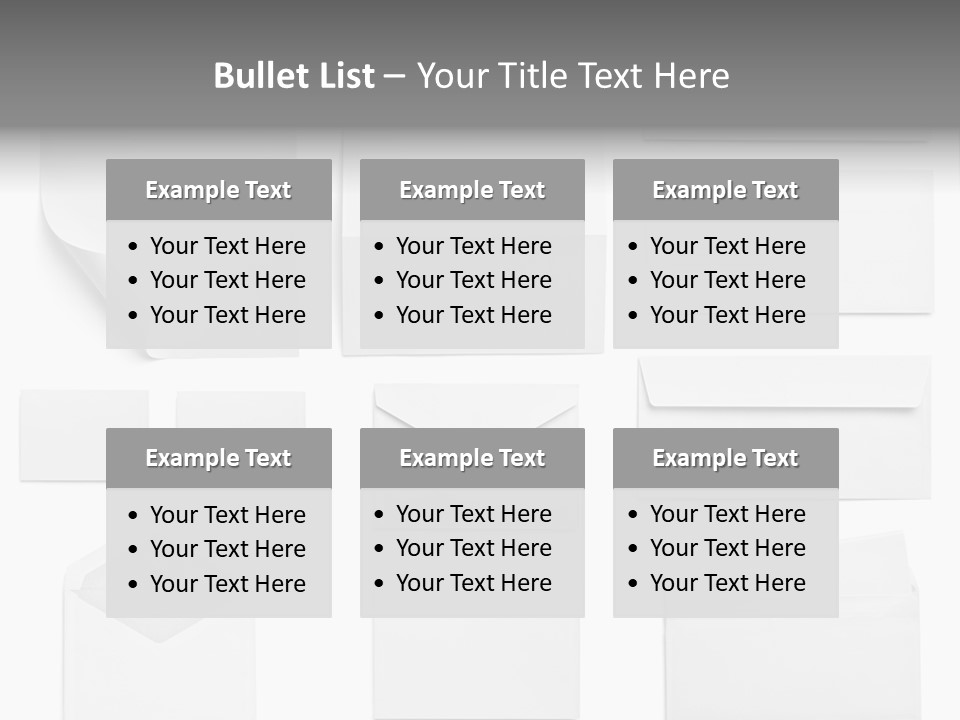 Zigzag Fold Promotion PowerPoint Template