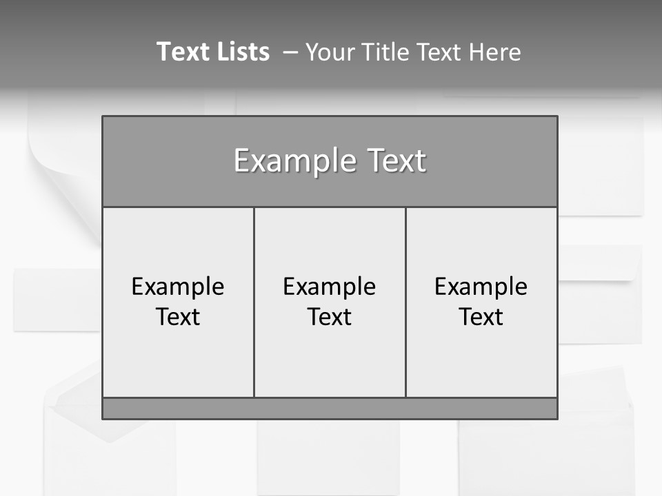Zigzag Fold Promotion PowerPoint Template