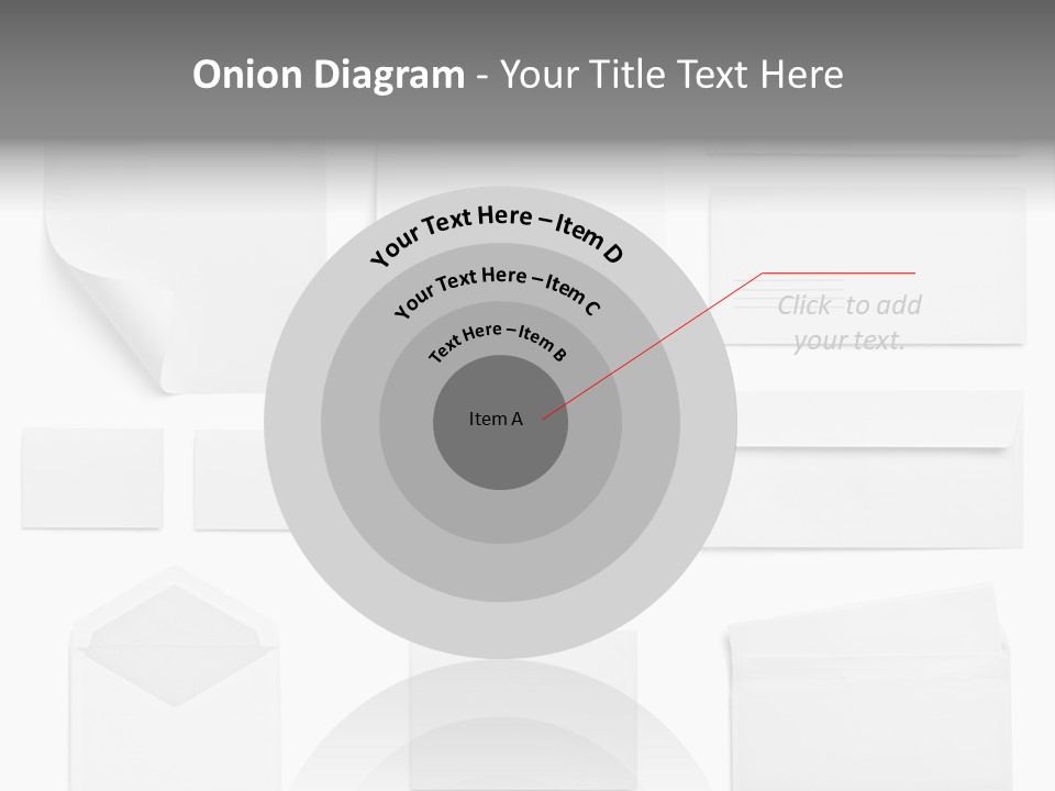 Zigzag Fold Promotion PowerPoint Template