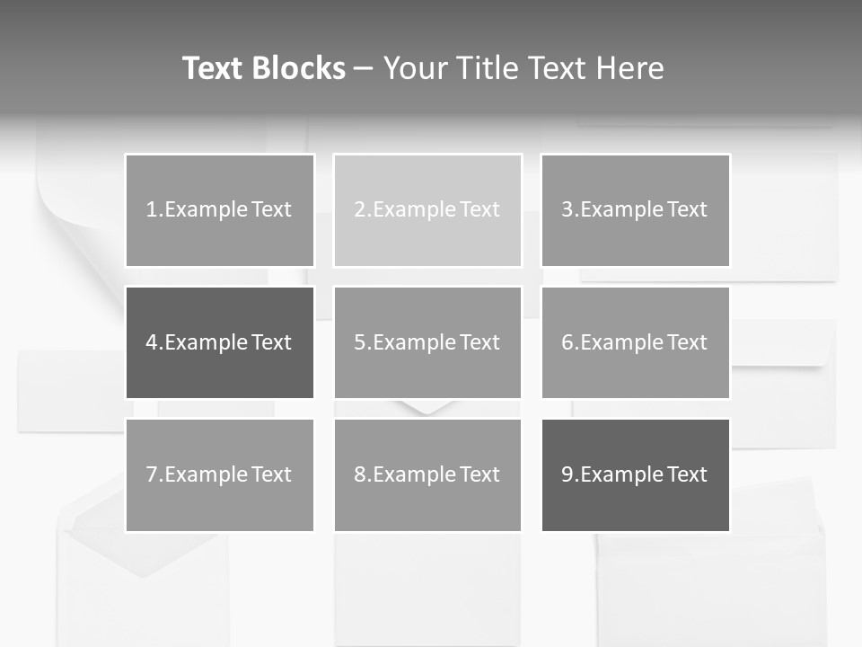 Zigzag Fold Promotion PowerPoint Template