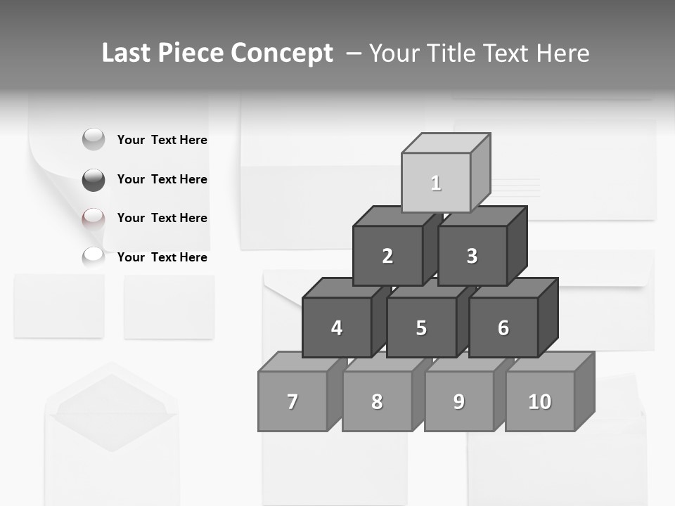 Zigzag Fold Promotion PowerPoint Template