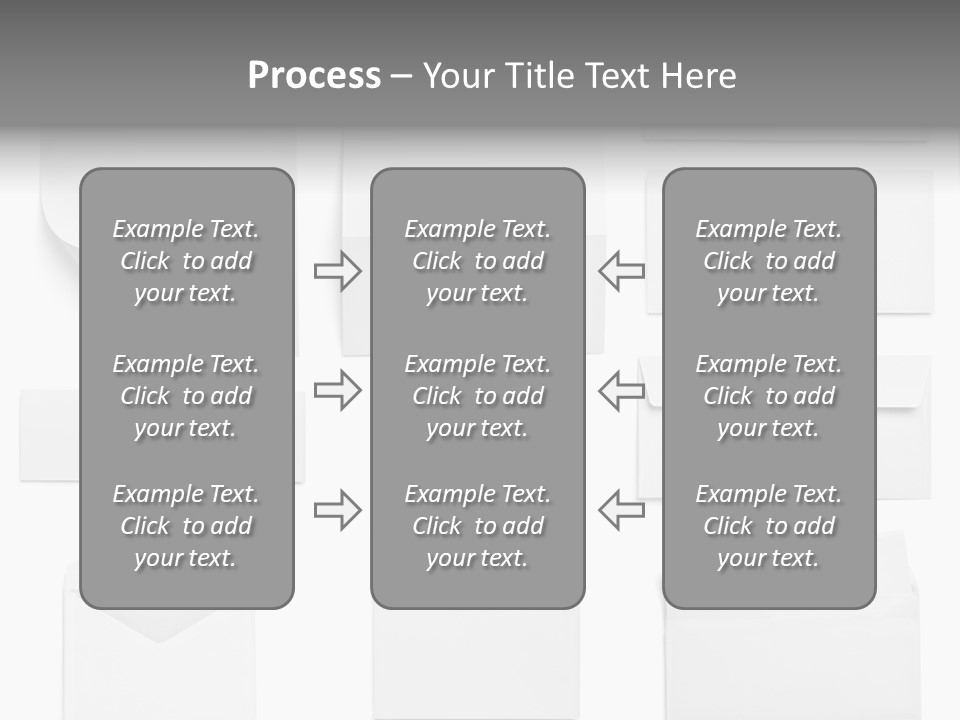 Zigzag Fold Promotion PowerPoint Template