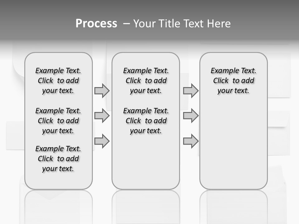 Zigzag Fold Promotion PowerPoint Template