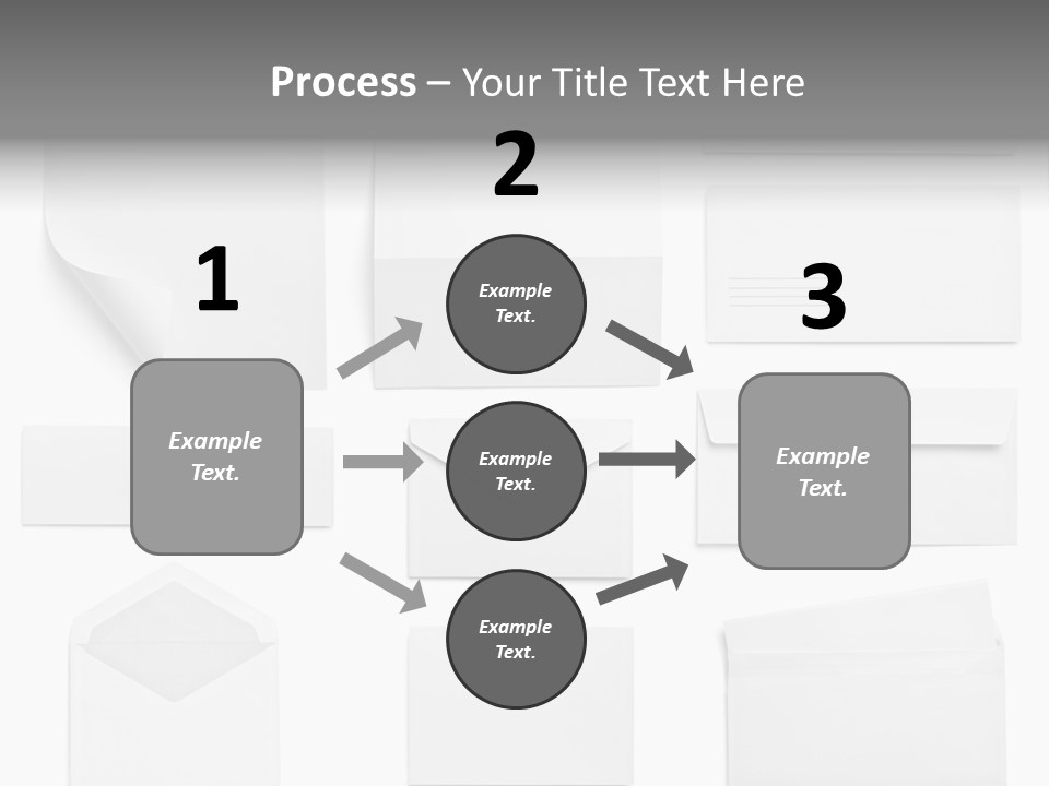 Zigzag Fold Promotion PowerPoint Template
