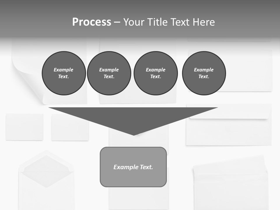 Zigzag Fold Promotion PowerPoint Template