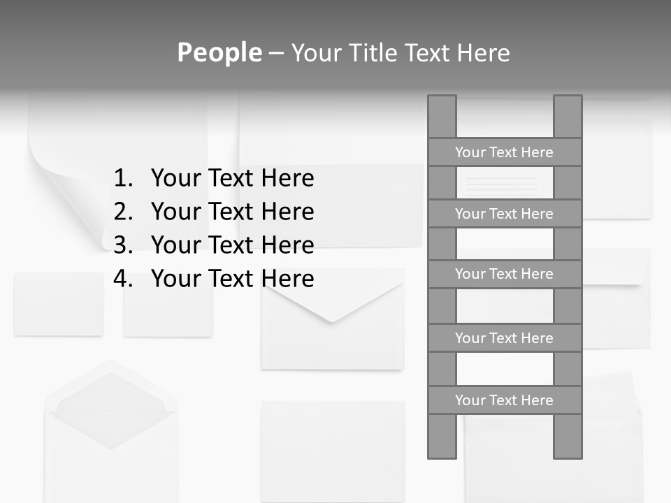 Zigzag Fold Promotion PowerPoint Template