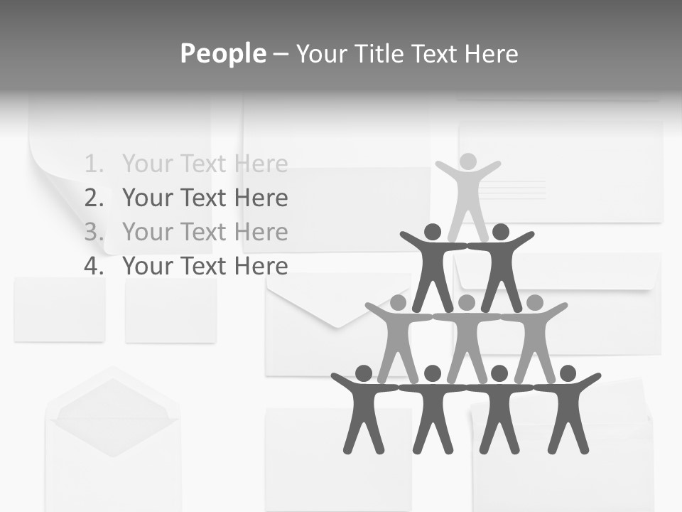 Zigzag Fold Promotion PowerPoint Template