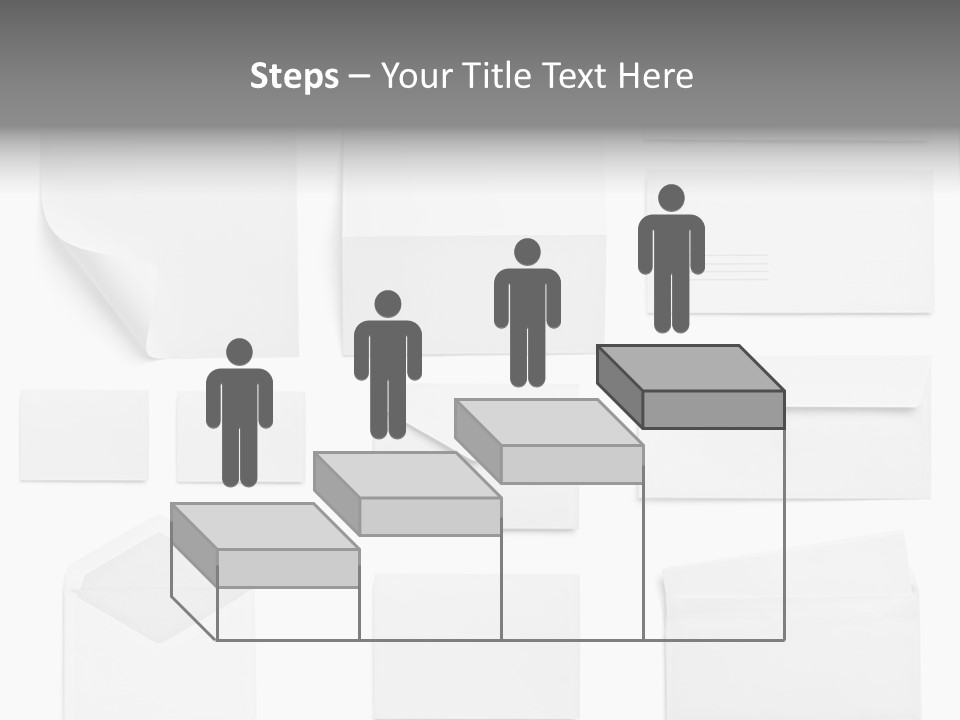 Zigzag Fold Promotion PowerPoint Template