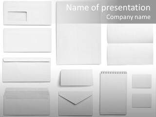 Letter Advertise Cover PowerPoint Template