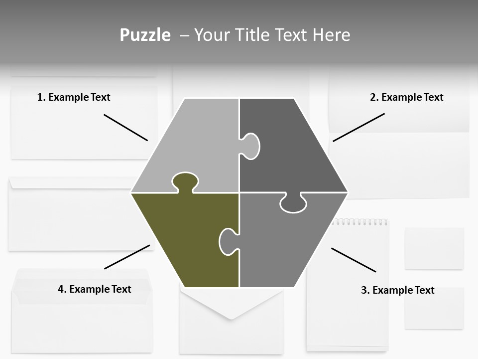 Letter Advertise Cover PowerPoint Template