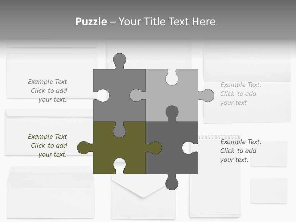 Letter Advertise Cover PowerPoint Template