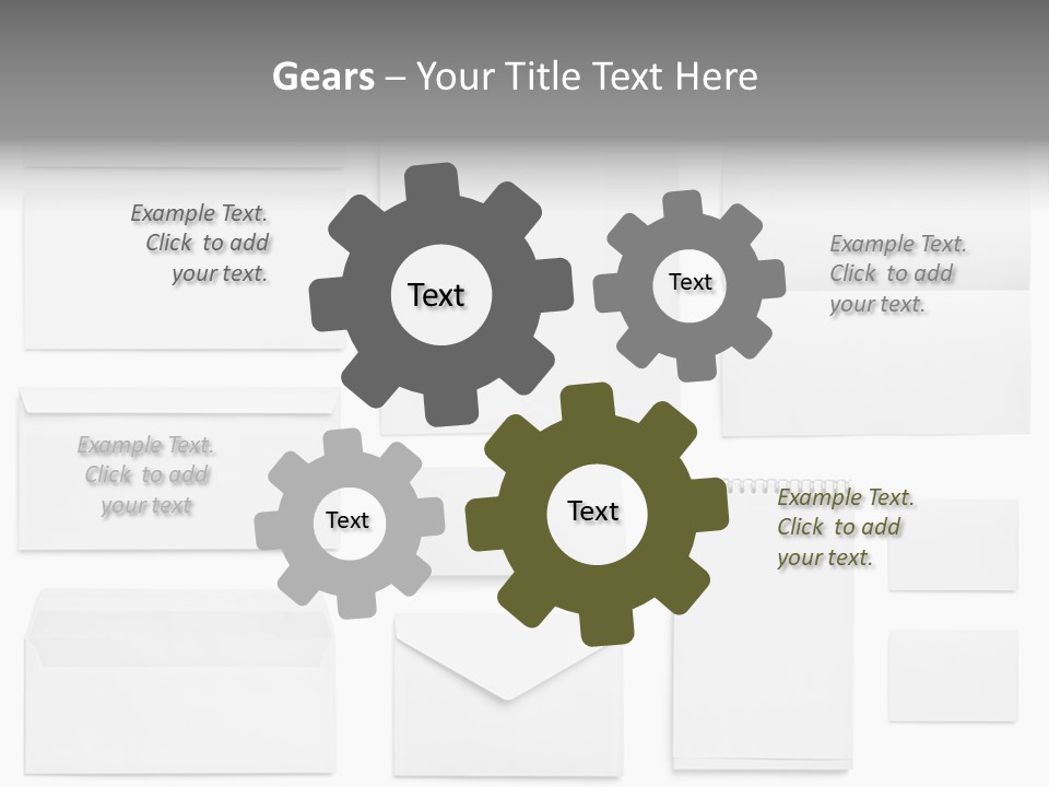 Letter Advertise Cover PowerPoint Template