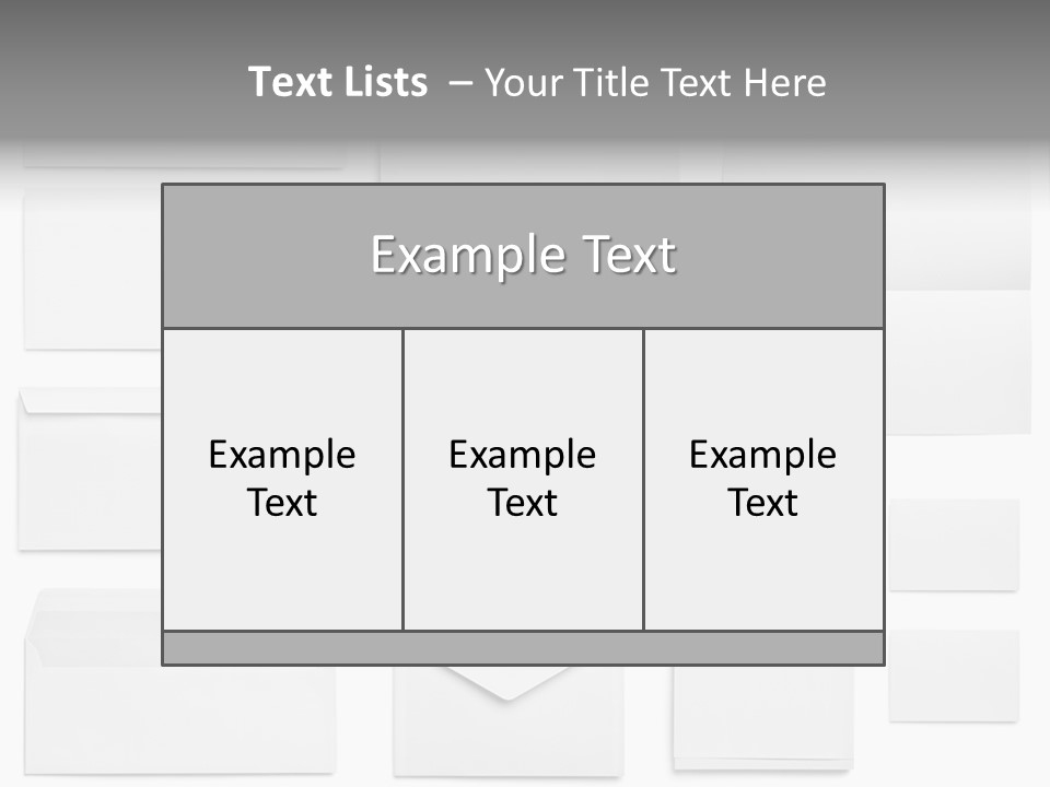 Letter Advertise Cover PowerPoint Template
