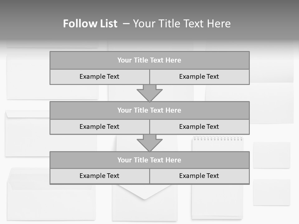 Letter Advertise Cover PowerPoint Template