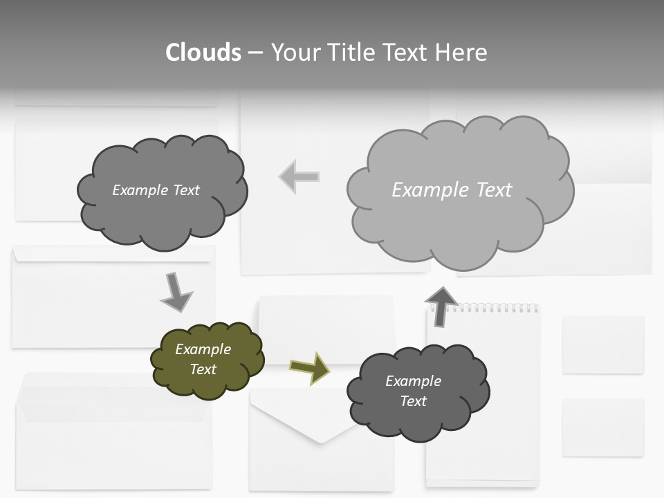 Letter Advertise Cover PowerPoint Template