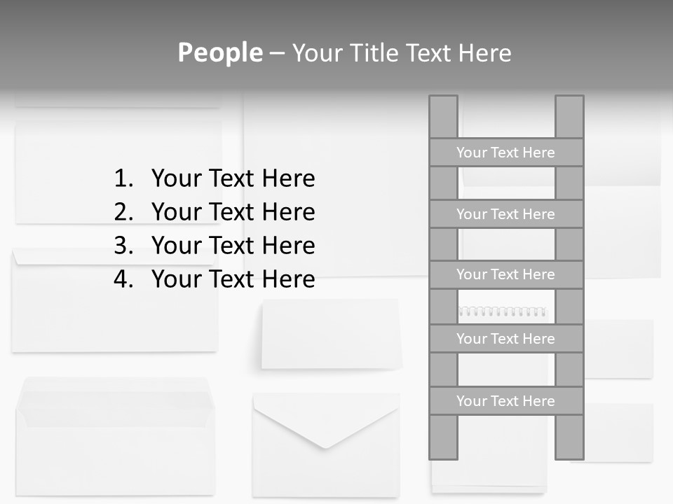 Letter Advertise Cover PowerPoint Template