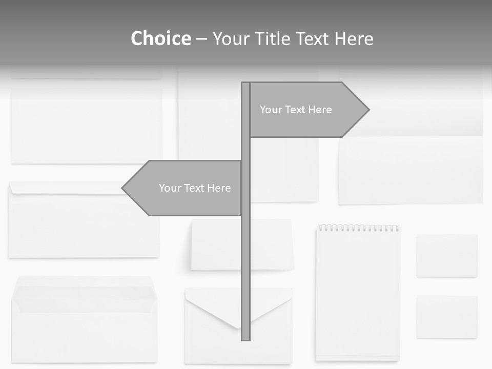 Letter Advertise Cover PowerPoint Template