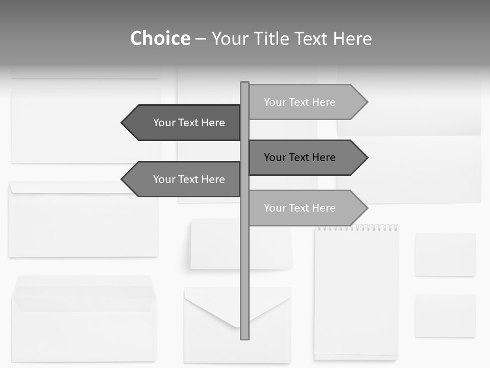 Letter Advertise Cover PowerPoint Template