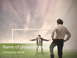 Sport Defend Protect PowerPoint Template