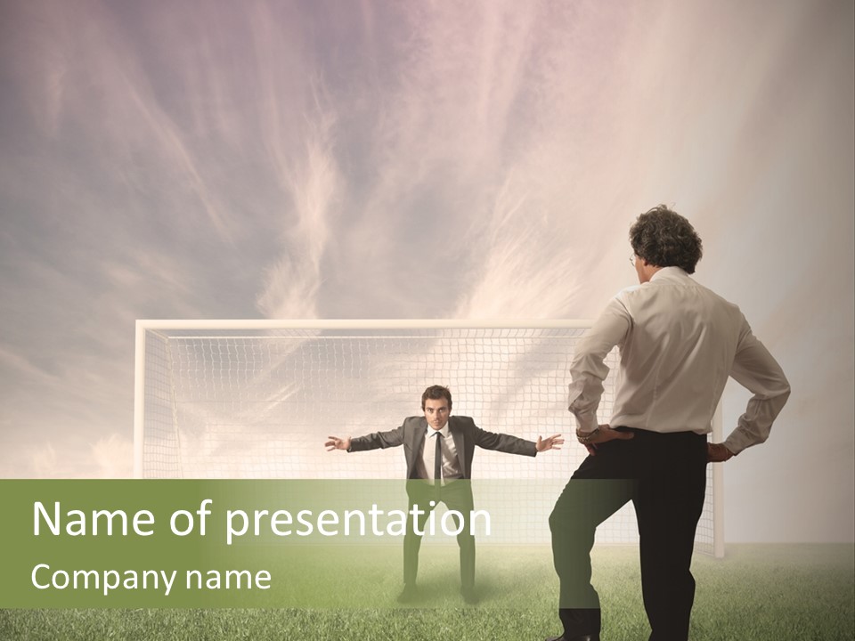 Sport Defend Protect PowerPoint Template