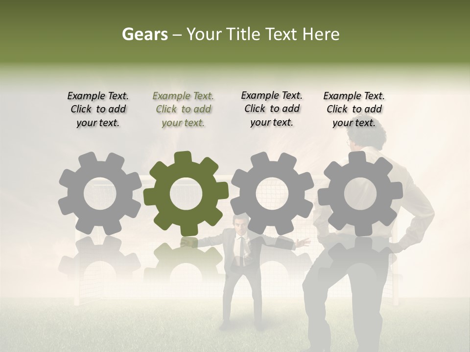 Sport Defend Protect PowerPoint Template