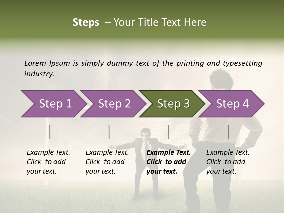 Sport Defend Protect PowerPoint Template