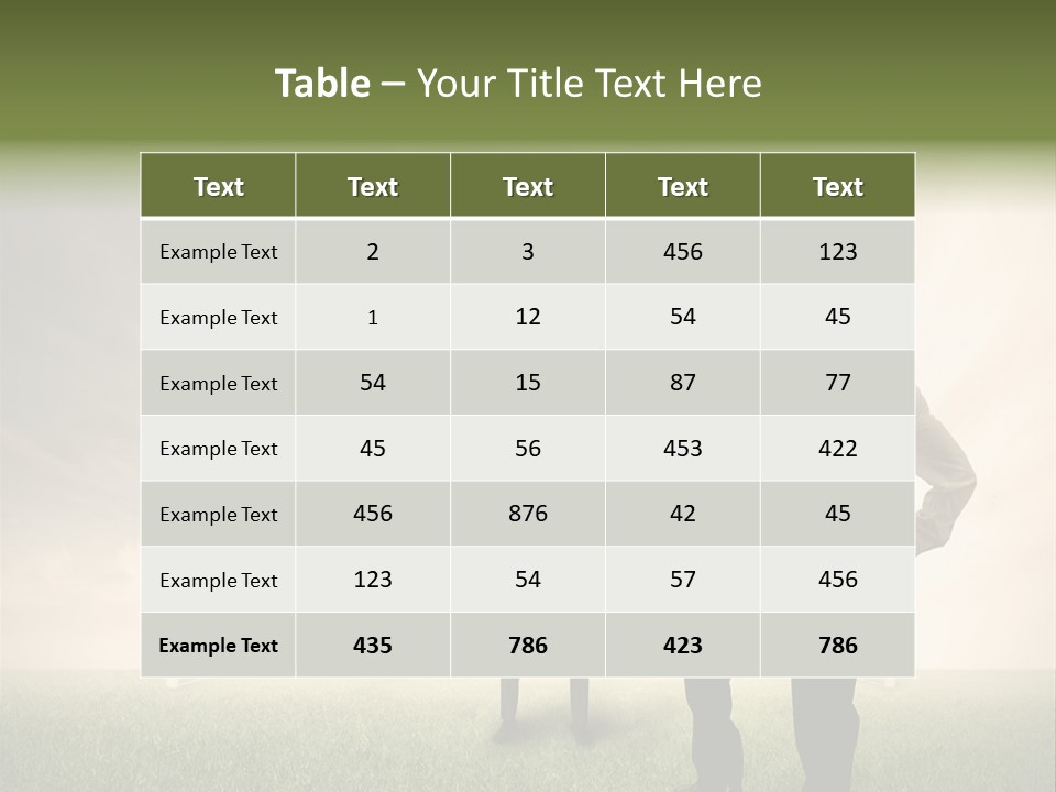 Sport Defend Protect PowerPoint Template