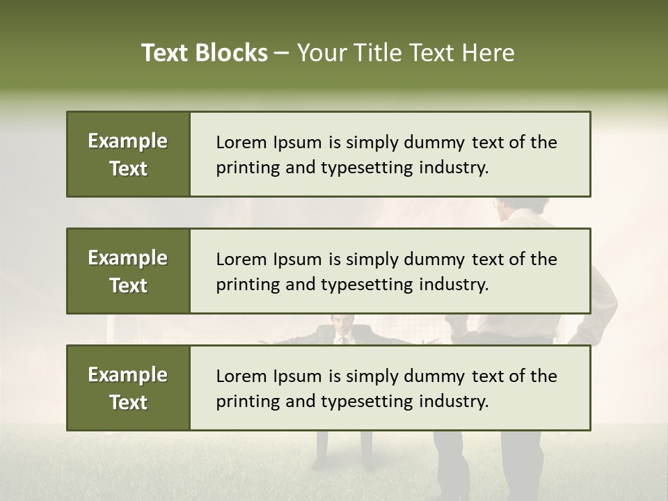 Sport Defend Protect PowerPoint Template