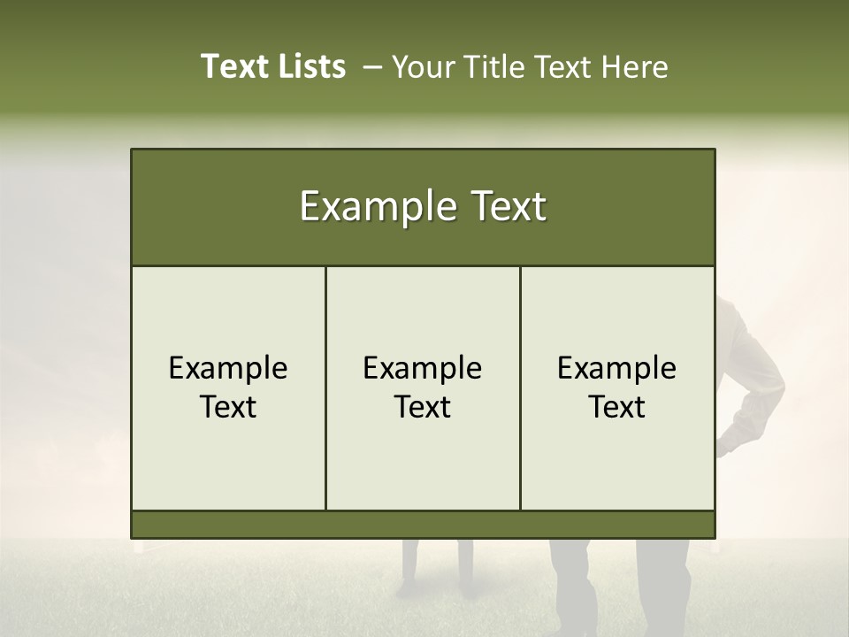 Sport Defend Protect PowerPoint Template