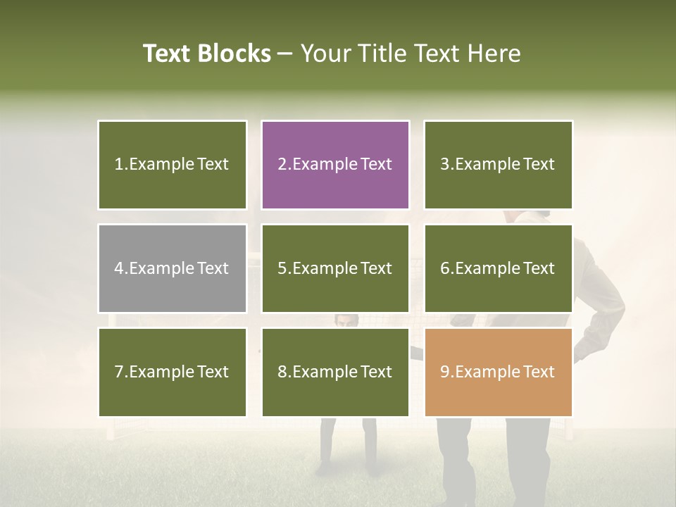 Sport Defend Protect PowerPoint Template