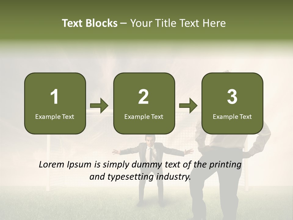 Sport Defend Protect PowerPoint Template