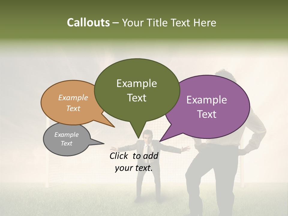 Sport Defend Protect PowerPoint Template
