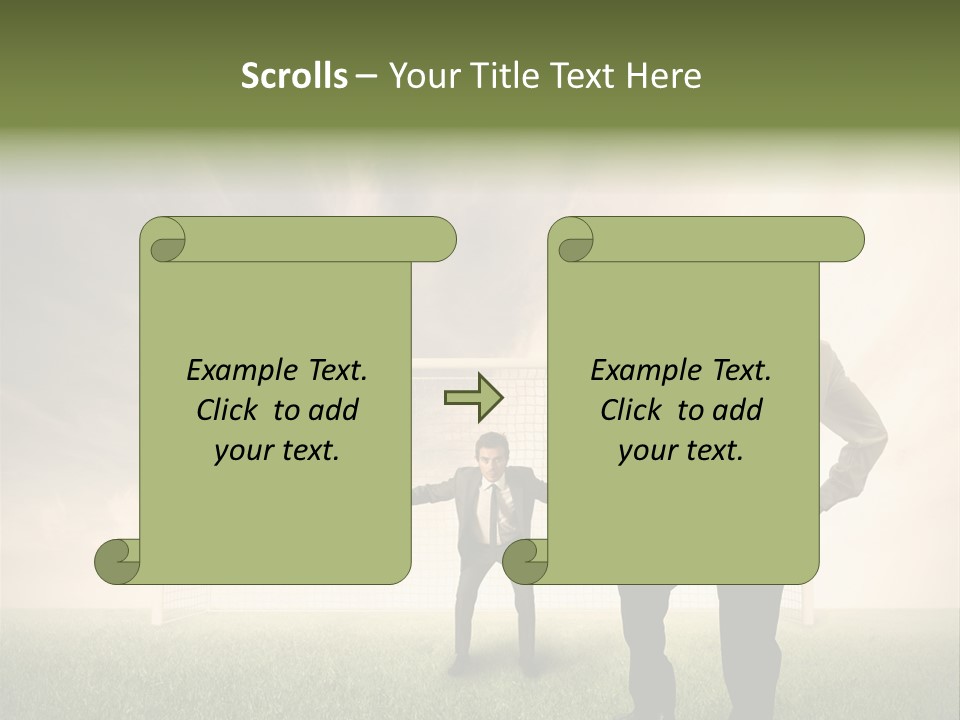Sport Defend Protect PowerPoint Template