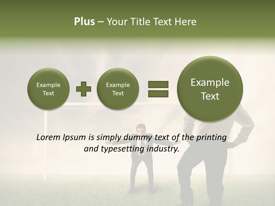 Sport Defend Protect PowerPoint Template