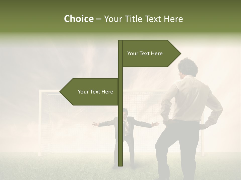 Sport Defend Protect PowerPoint Template