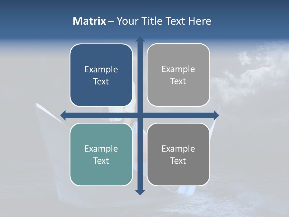 Job Fortune Clouds PowerPoint Template