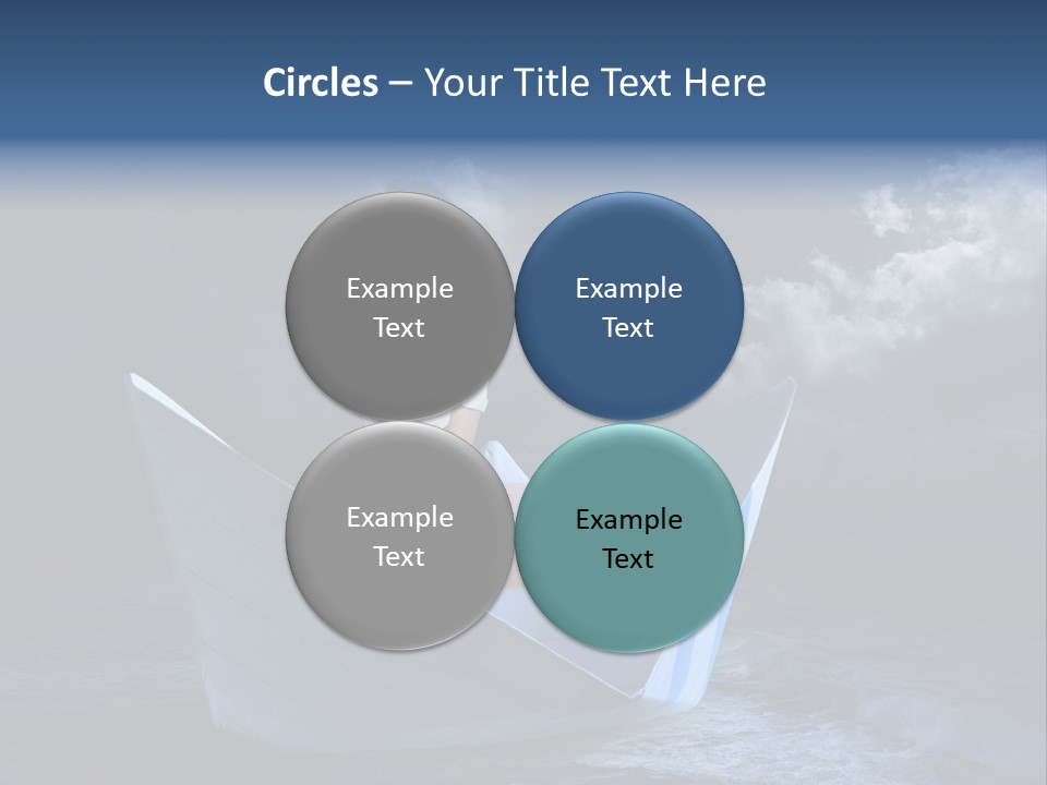 Job Fortune Clouds PowerPoint Template
