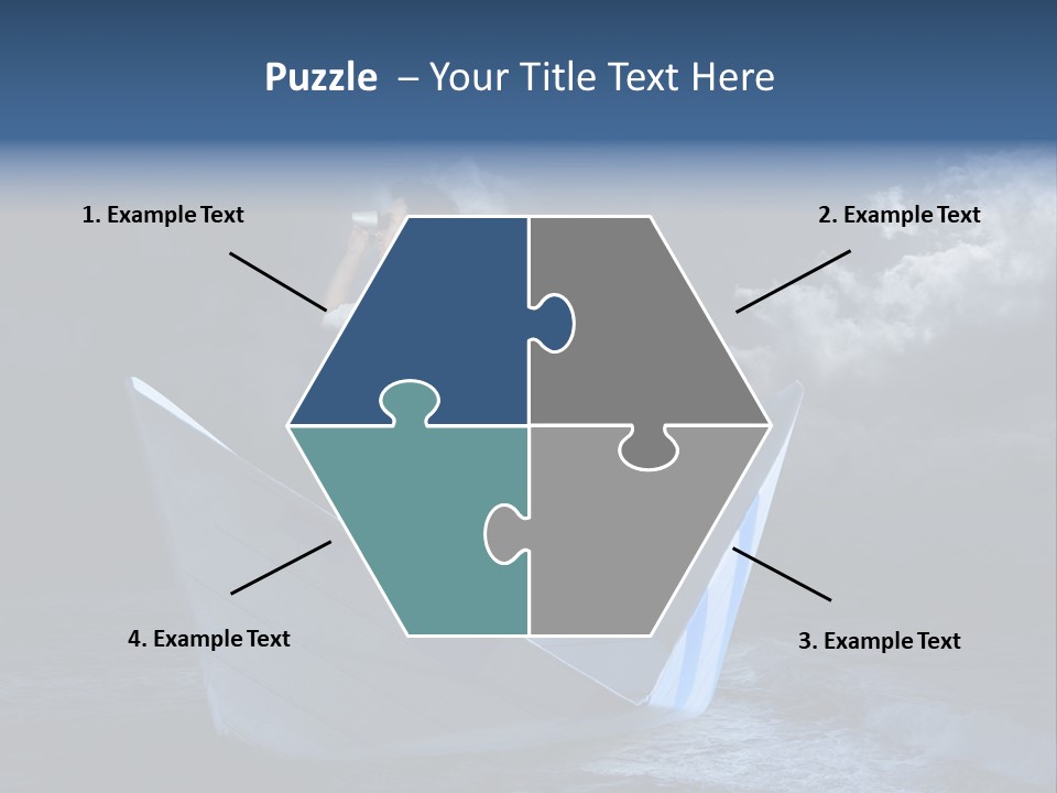 Job Fortune Clouds PowerPoint Template