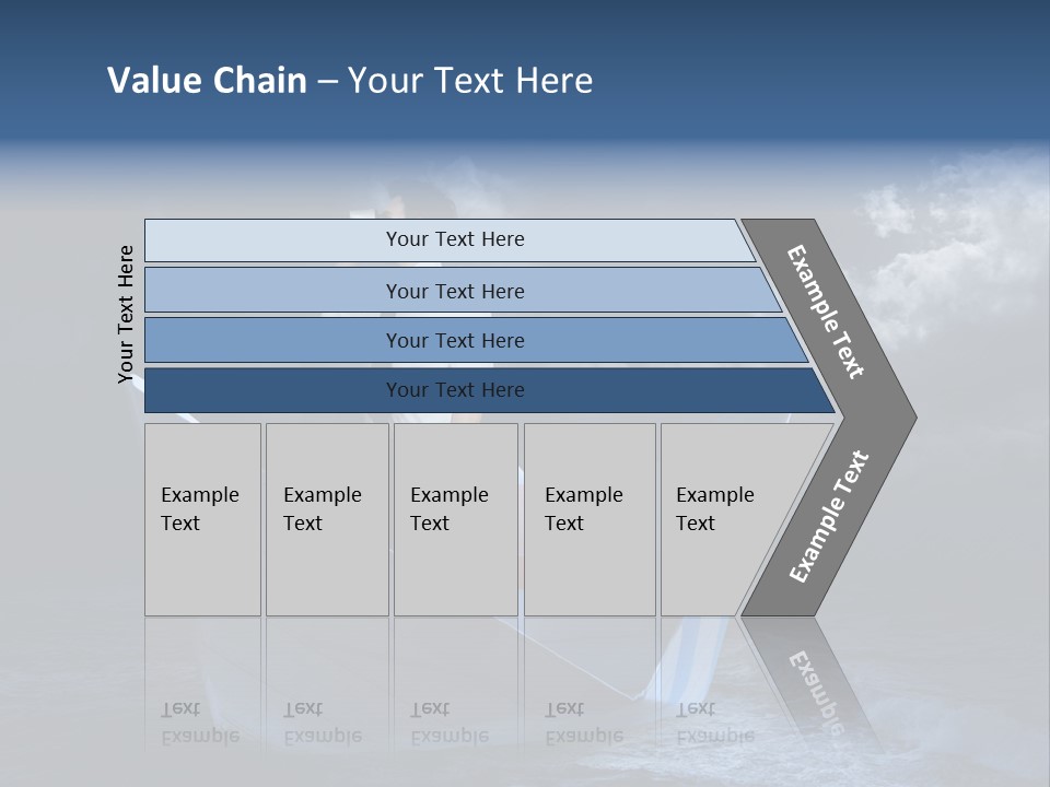 Job Fortune Clouds PowerPoint Template