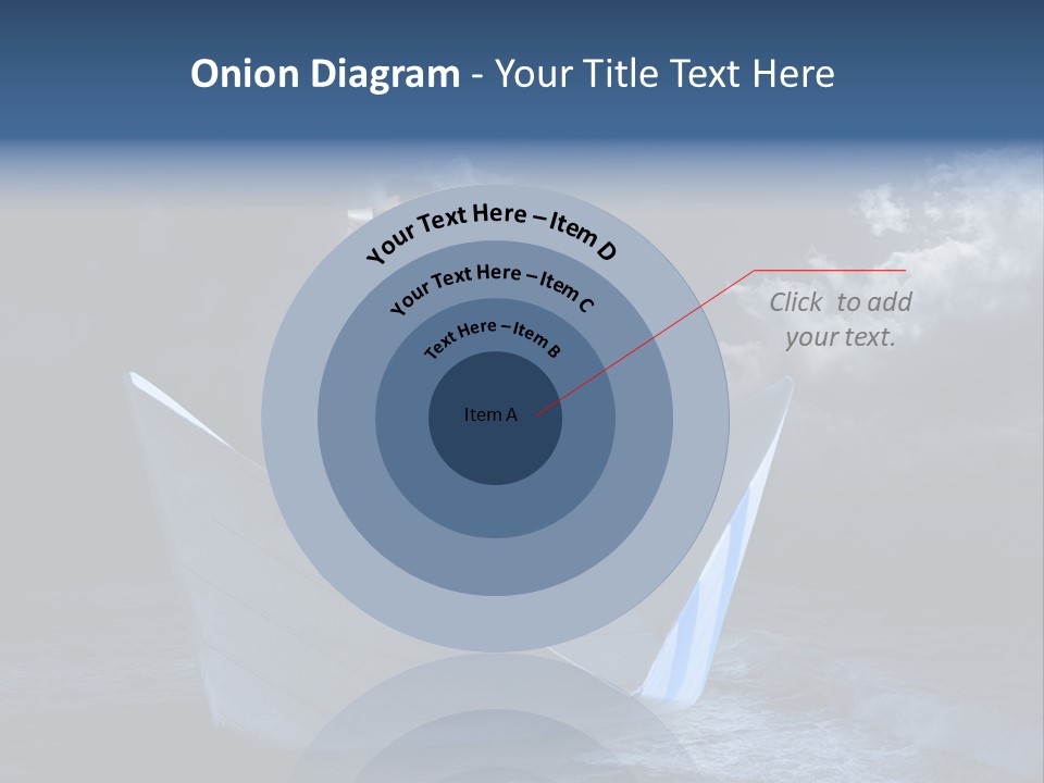 Job Fortune Clouds PowerPoint Template