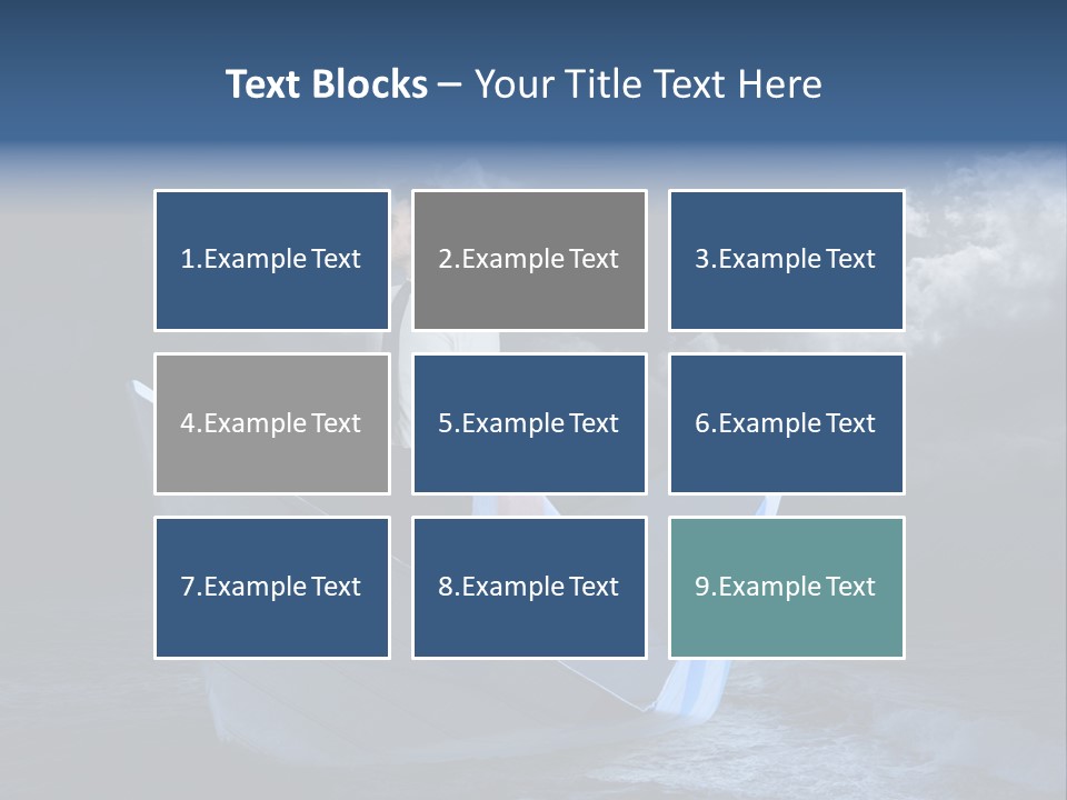 Job Fortune Clouds PowerPoint Template