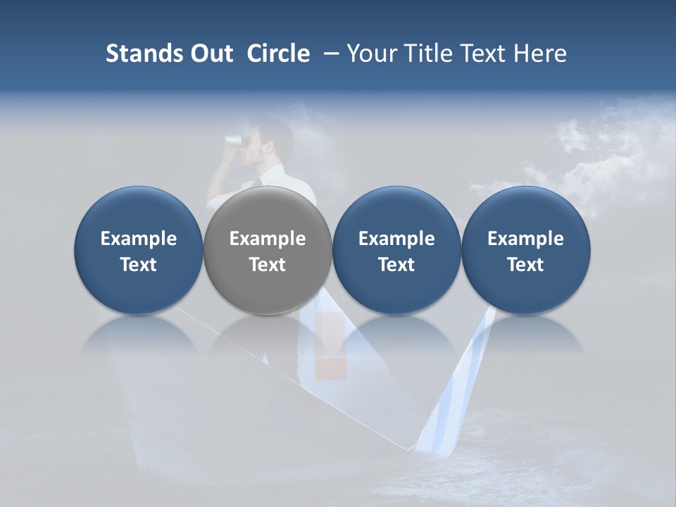 Job Fortune Clouds PowerPoint Template