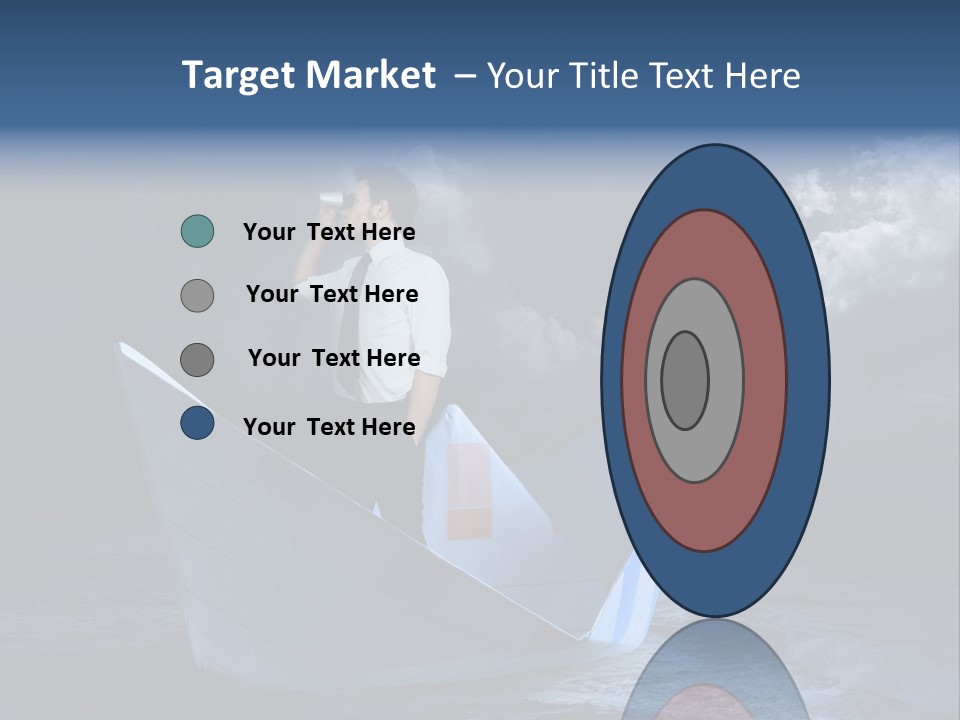 Job Fortune Clouds PowerPoint Template
