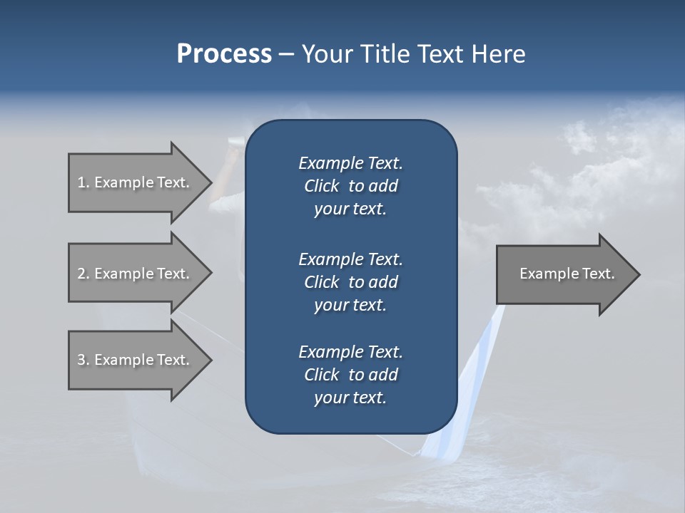 Job Fortune Clouds PowerPoint Template